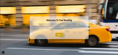 تطوير موقع أو نظام حجز سيارات (Taxi Booking Web App)