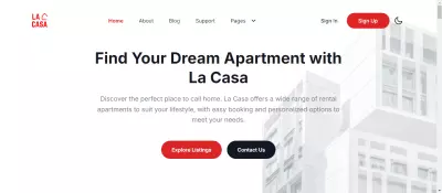 la casa website