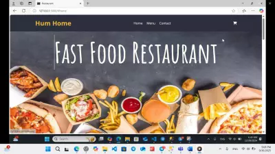 Hum Home - Fast Food Restaurant Management System