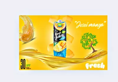 تصميم اعلان لمنتج