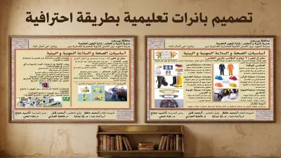 تصميم بنرات تعليمية بطريقة احترافية و جذابة