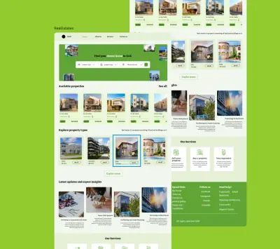 صفحة الهبوط العقارية