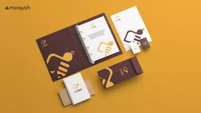 تصميم هوية وشعار SCIBEE