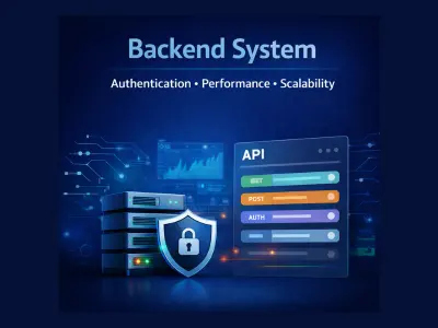 نظام Backend متكامل لإدارة متجر إلكتروني مع توثيق وأمان متقدم