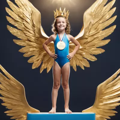 تصميم شعار او تميمة لمسابقة سباحة