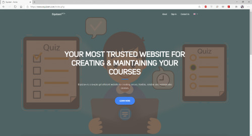 Equizam | E-Learning System