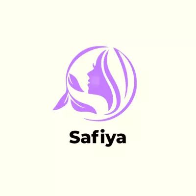 تصميم شعار  Safiya وبرزنتشين للشعار