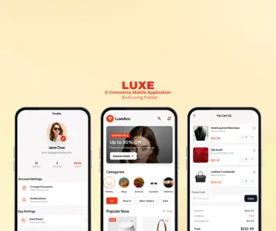 تصميم وتطوير تطبيقات الموبايل Android - IOS باستخدام Flutter
