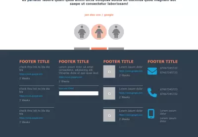 موقع responsive باستخدام html CSS