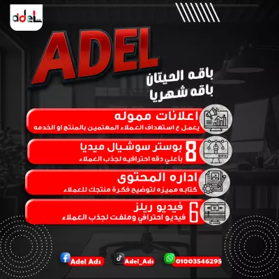 تصميم بوستر لشركة تسويق سوشيال