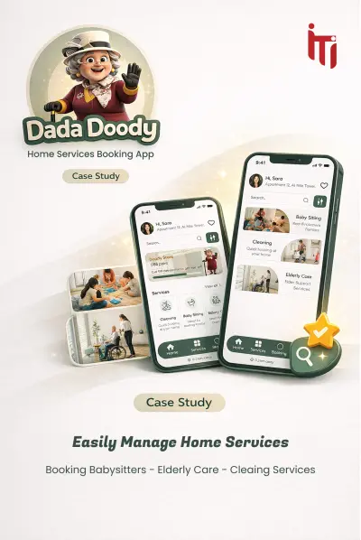 Dada Dody — UX/UI Case Study for a Trusted Caregiving Mobile App