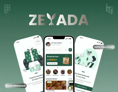 تطبيق للاستفادة من الطعام الفائض وتقليل الهدر الغذائي(Zeyada)