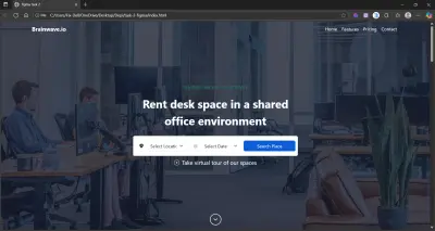 تحويل تصميم من فيجما إلى صفحة ويب (Brainwave.io)