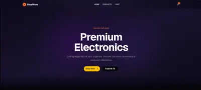 متجر الكترونى e-commerce