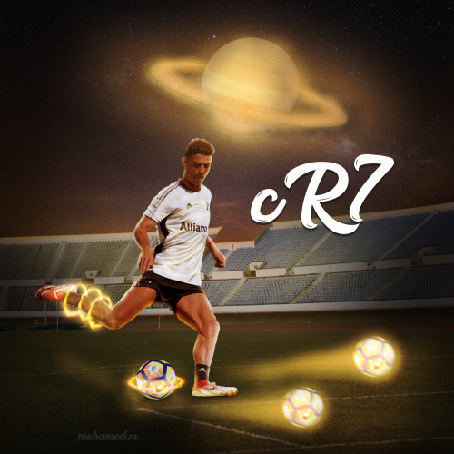 تصاميم دمج احترافية ( CR7 )