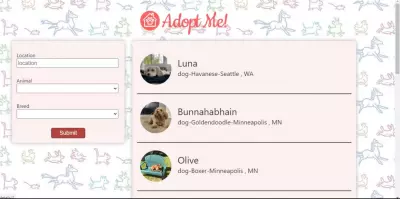 Adopt Me website
