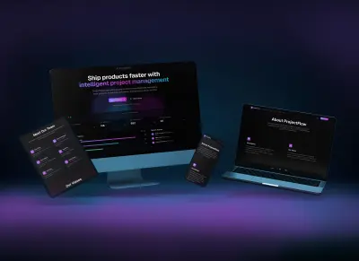 صورة العمل تصميم  منصة متكاملة لإدارة المشاريع والمهام للمستقلين Full-SaaS Platform