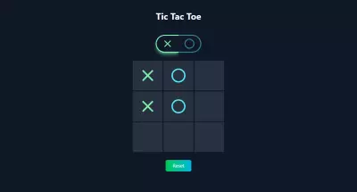 لعبه x و o باستعمال react js