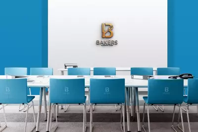 تصميم شعار ب صيغتين عادي _ثريدي