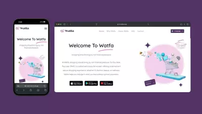 Introductory website for Watfa services