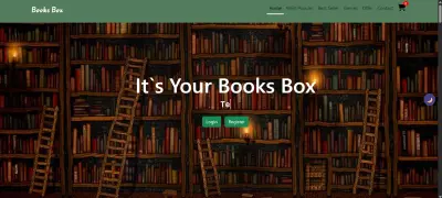 تطوير متجر إلكتروني لبيع الكتب (Book Store)