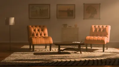"3D Living Room"