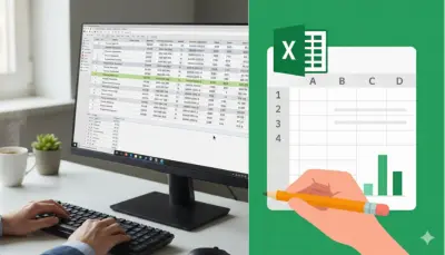 ادخال بيانات وتنسيقها فى جدول باستخدام الاكسل