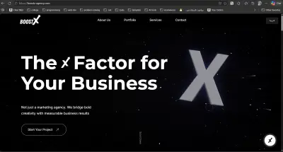 موقع شركة BOOSTX للتسويق والحلول الرقمية