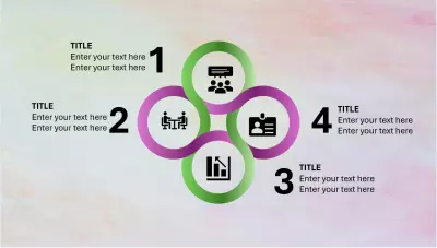 تصميم لبعض الشرائح انفوجرافيك من عروض تقديمية بالباور بوينت PowerPoint