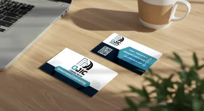 هوية بصرية لشركة مقاولات فلسطينية