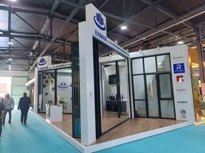 Libya Build Exhibition 2026 – Design & Execution of a Premium Aluminum Exhibition Stand