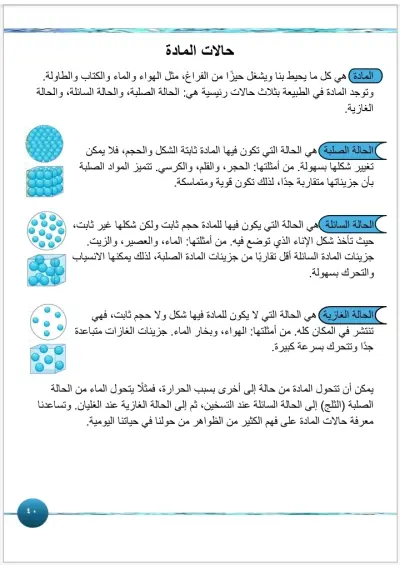 ملف Word احترافي (مذكرة علوم)