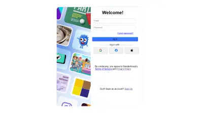 فورم تسجيل الدخول بسيط