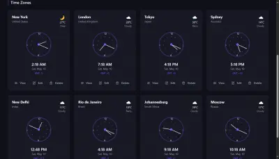 Time-Zoner - Timer App