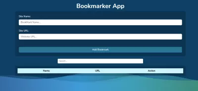 Bookmarker App