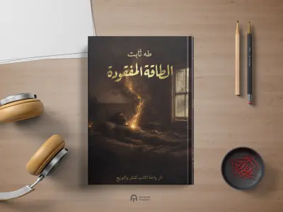 تصميم غلاف كتاب"الطاقة المفقودة"