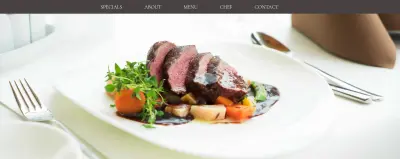 ويبسايت مطعم