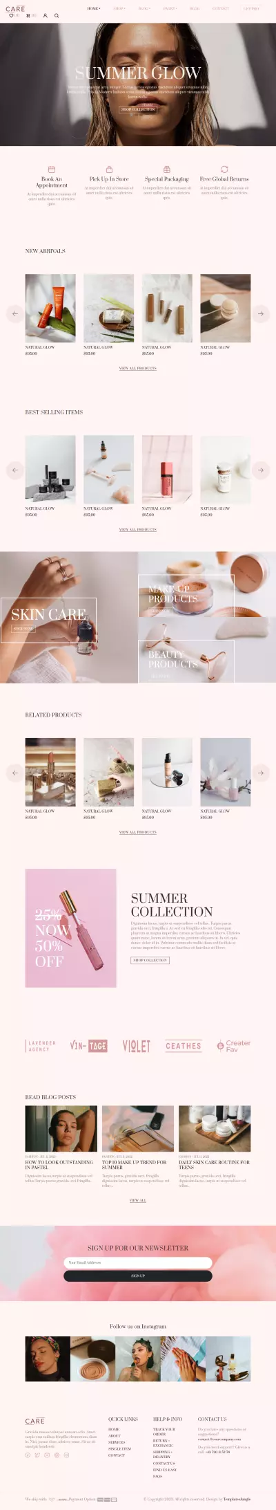 Beauty Website