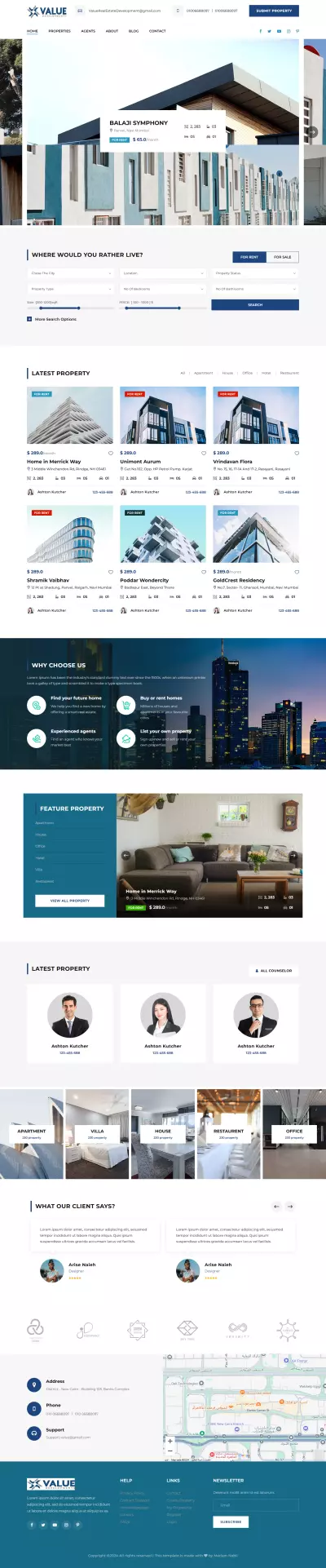 RealEstate Website