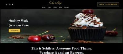 Cake Shop Website