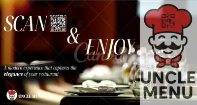 منيو ألكترونى للمطاعم والكافيهات