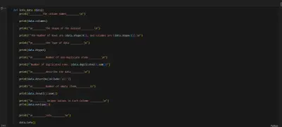 تحليل وتنظيف البيانات