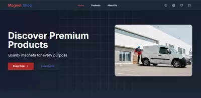متجر الكتروني - Magnet e-commerce