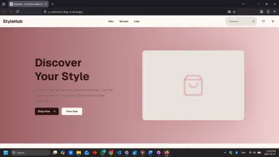 E-commerce shop