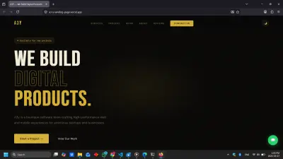 A3Y landing page
