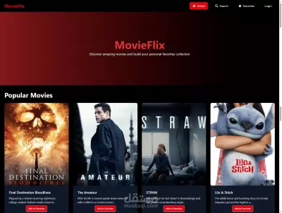 MovieFlix – متصفح أفلام