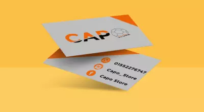 تصميم كارت * capo store *