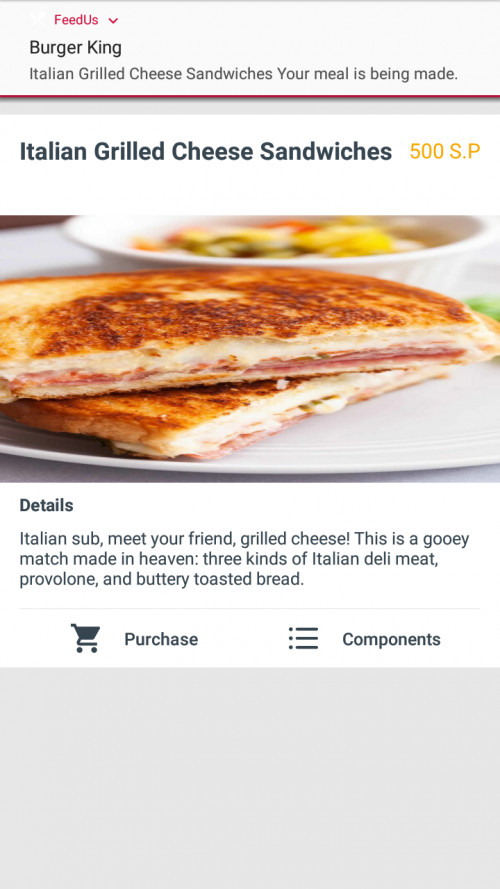 Feed Us (Restaurants App)