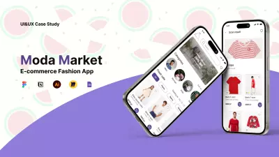 تطبيق تسوق إلكتروني ( "E-commerce Fashion App "Moda Market)