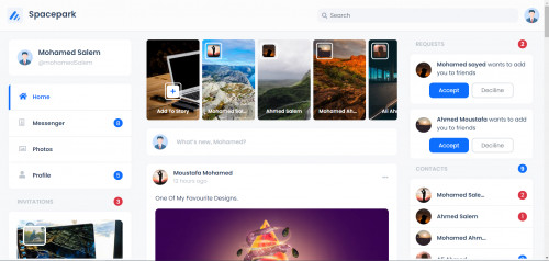Social media Web Application